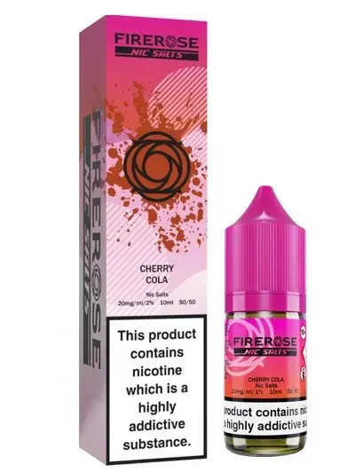 Cherry Cola Nic Salt E-Liquid by Firerose 5000 Salts 10ml - 20mg